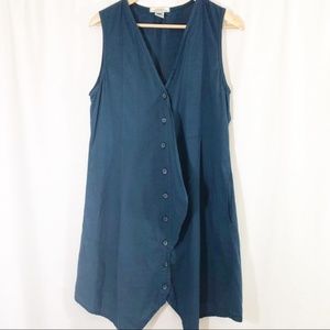 Prairie Underground Sleeveless Shirt Dress Organic